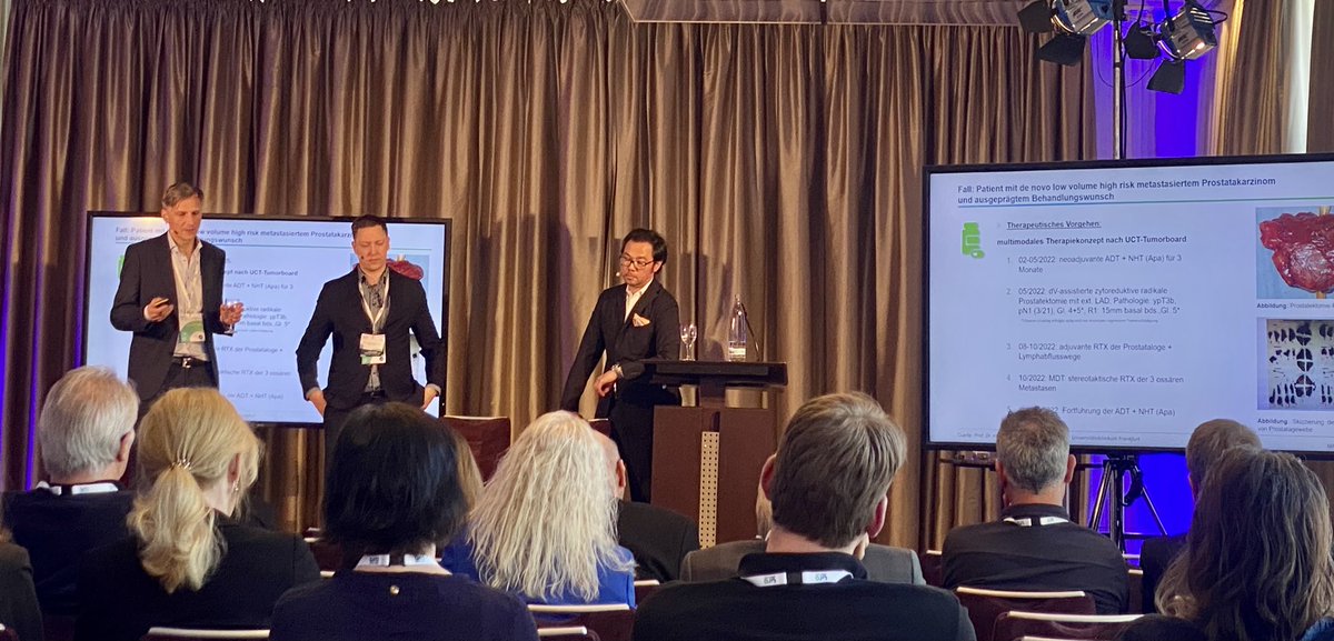 cgratzke's tweet photo. In-depth discussion at #Uroexpertsummit in #Berlin on multidisciplinary treatment of #prostatecancer in MTBs @amerseburger @ProfHadaschik @BertrandTOMBAL @BayerOncology https://t.co/xiZgM72jOd