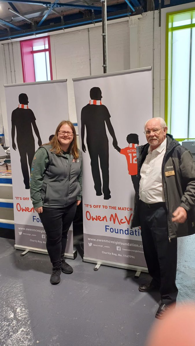 Was hounered to represent the Foundation at Expo23 run by <a href="/wildthangone/">Wild Thang Branded Clothing, Merchandise & Print</a> yesterday.
What a brilliant day seeing all aspects of how the process works from initial order to completion and ready for dispatch.

Thanks to all at Wild Thang for a brilliant   day and the lovely lunch.