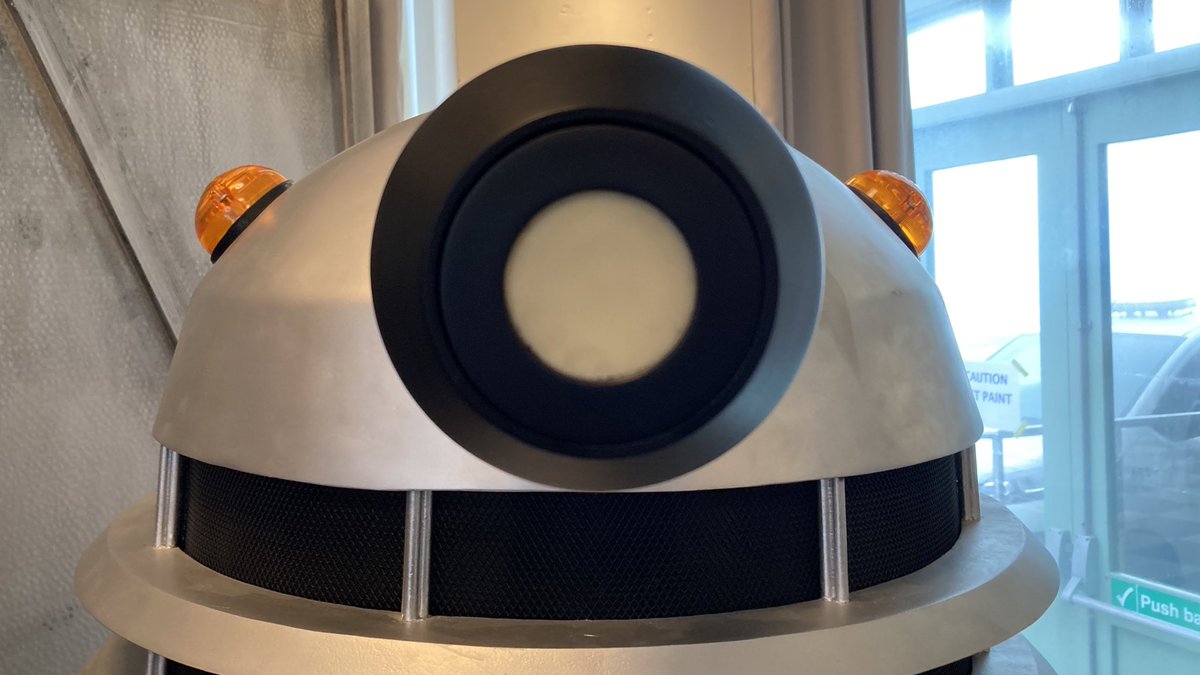 david3012's tweet photo. For something slightly different today. I got to meet @Dadros3, see him come up against Darth Vader, stare into the eye of a Dalek….and it’s not even eleven o’clock yet! #SciFiScarborough #GeekWeekend https://t.co/1AgtIs0kmk