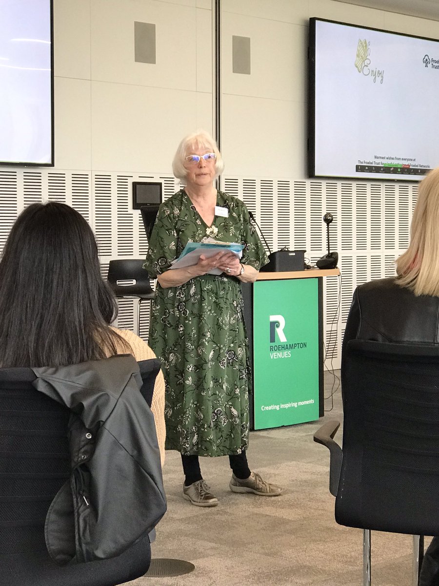 Tina Bruce welcomes all the networks to the Gathering at Roehampton #Froebelgathering