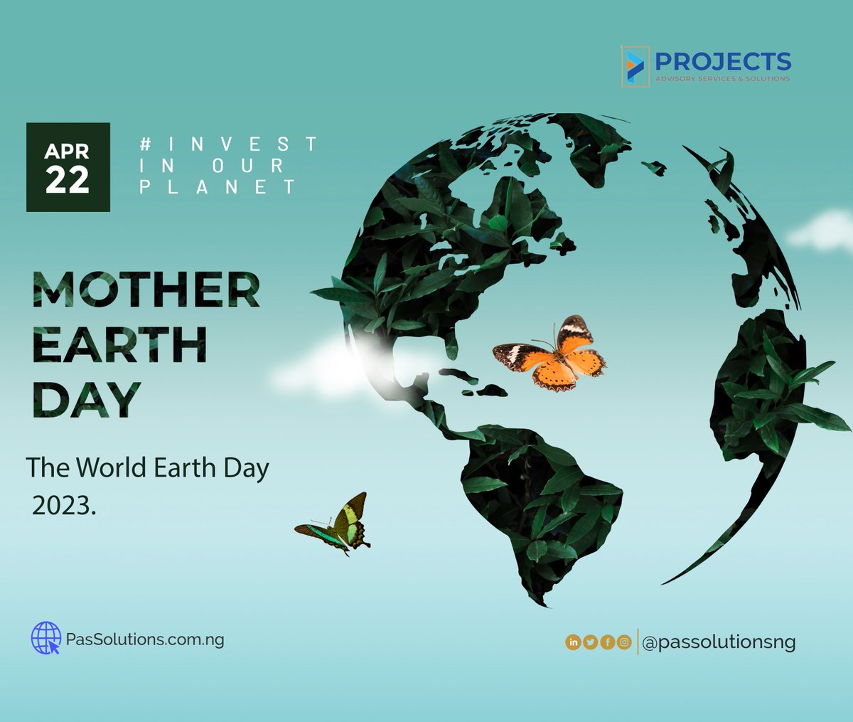 passolutionsng's tweet photo. "Forests shrink by 4.7M ha/year due to land clearance for large-scale farms. Our Action Commitment on #EarthDay 2023 is to invest in #smartagribusiness projects that combat #deforestation, including in #Africa.  #SustainableAgriculture  #VerticalFarming, #InvestInOurPlanet" https://t.co/z3k8P35v4j