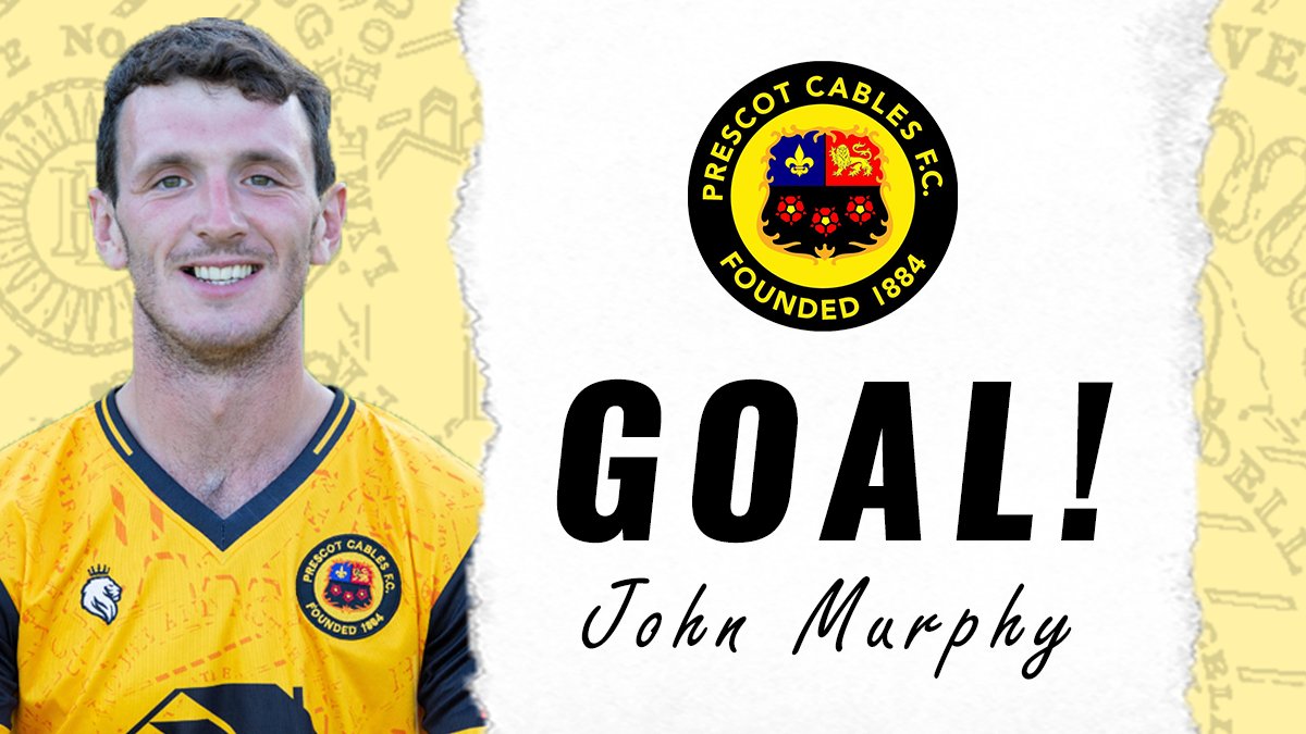 GOAL: PRESCOT CABLES 2-0 Hanley Town - John Murphy (57') <a href="/PitchingIn_/">Pitching In</a>