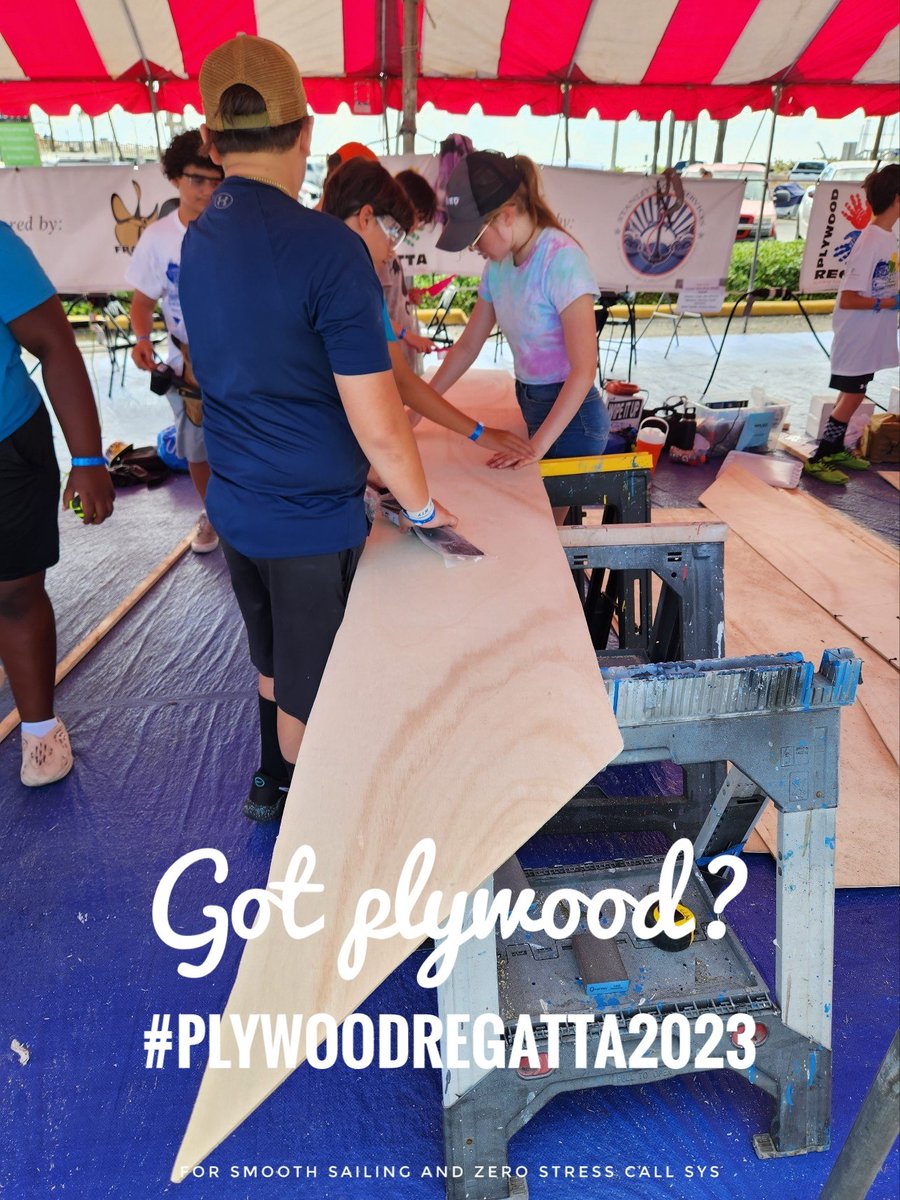 StanleyYachts's tweet photo. It's that time of year again &amp; Capt Ben is thrilled to be back at his #mentor helm for the @miasf61 #PlywoodRegatta2023! In addition to the fun this great event always is, this year it's a much-needed break from our recent flood woes. Let's go, @NewRiverMiddle #KrakenKhaos 🐙 🛶 https://t.co/VmvRJw07LL