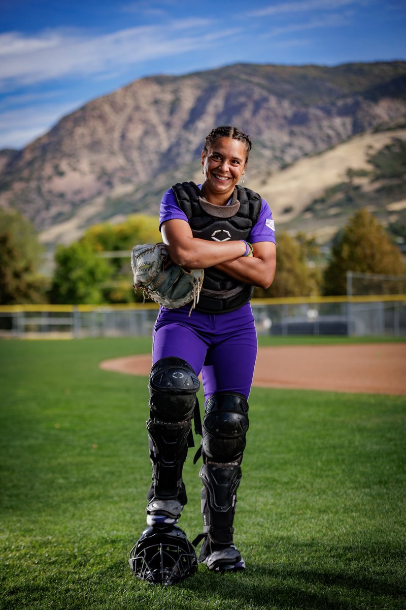 wsusoftball's tweet photo. 🟣𝐒𝐄𝐍𝐈𝐎𝐑 𝐒𝐏𝐎𝐓𝐋𝐈𝐆𝐇𝐓🟣

Name: Lauren Hoe 
Position: Catcher
Hometown: Walla Walla, WA
Major: Athletic Training and Exercise Science

#WeAreWeber https://t.co/hd9Ba6e7uV
