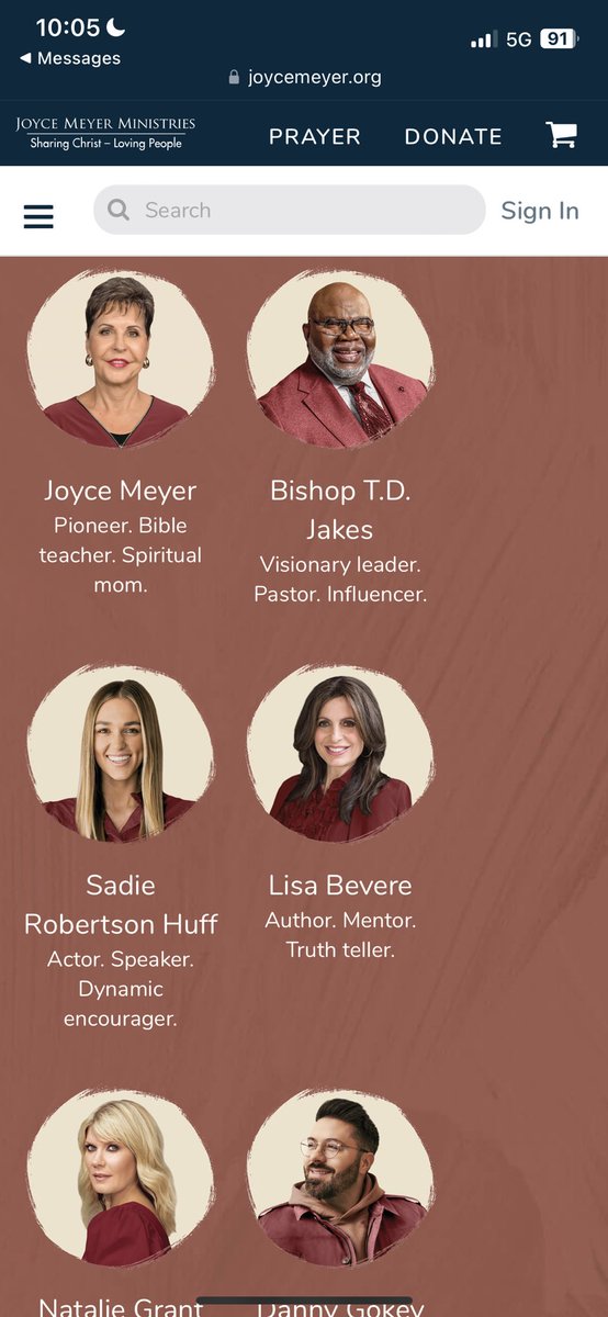 Steadfast_Women's tweet photo. I’ve been warning about @sadierob theology for awhile and after seeing she is a featured speaker at @JoyceMeyer’s womens conference this year I’m not sure what more proof people need to mark and avoid her.
—
It has been really sad watching her walk down this path. https://t.co/oZtlIbMWA9