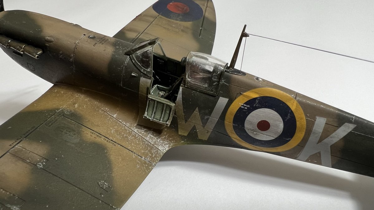 joekmodels's tweet photo. Happy I finally finished my Tamiya 1/48 Spitfire build! Check out my full build video if you like :)

https://t.co/dvH0G9Eyw4 https://t.co/hfdHzukaIb