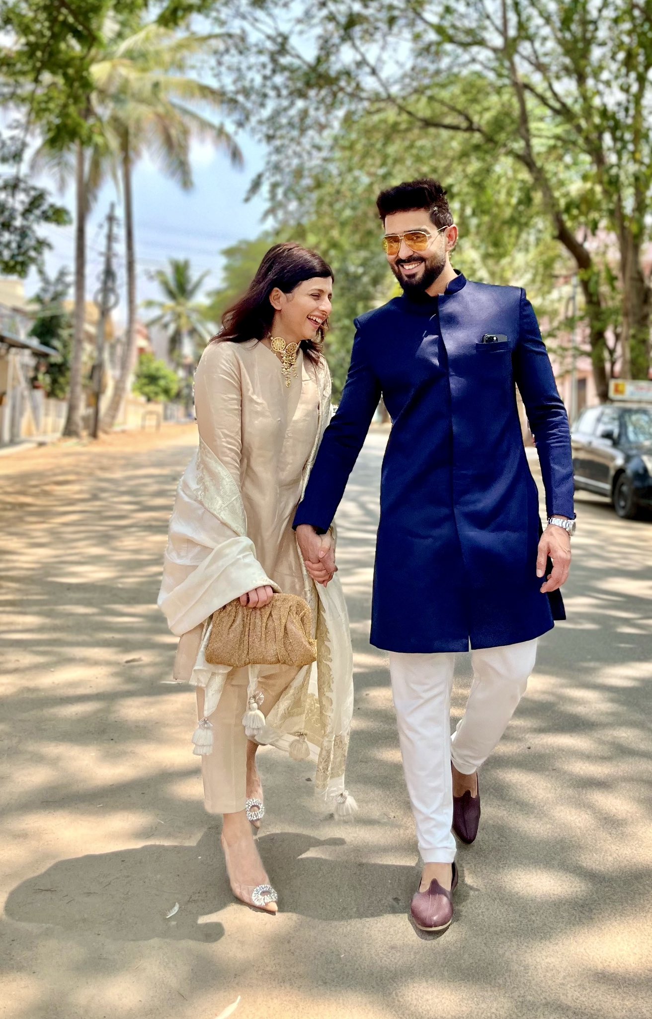 Christian engagement top dress for groom