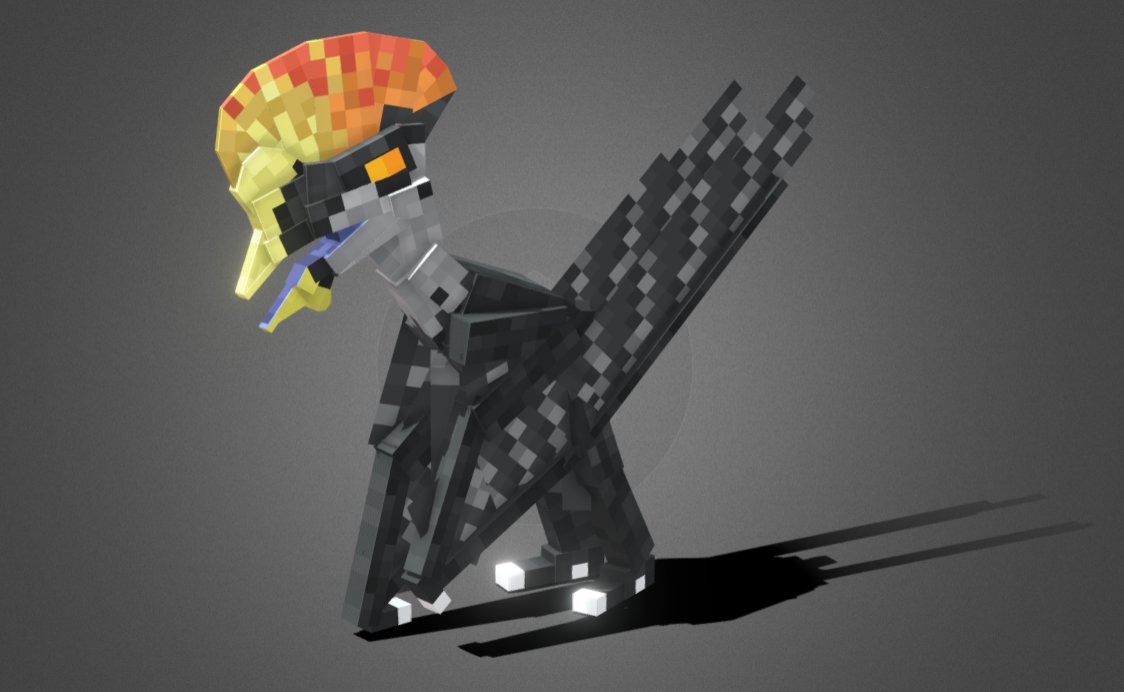 boredom things #blockbench #dinosaurs #minecraft