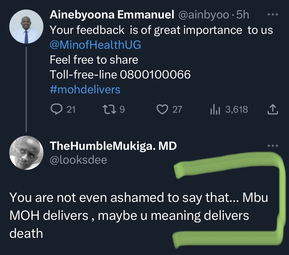 SpireJim's tweet photo. No body can stop reggae … 😂
#UgandaHealthExhibition https://t.co/WvIgGRtfVb