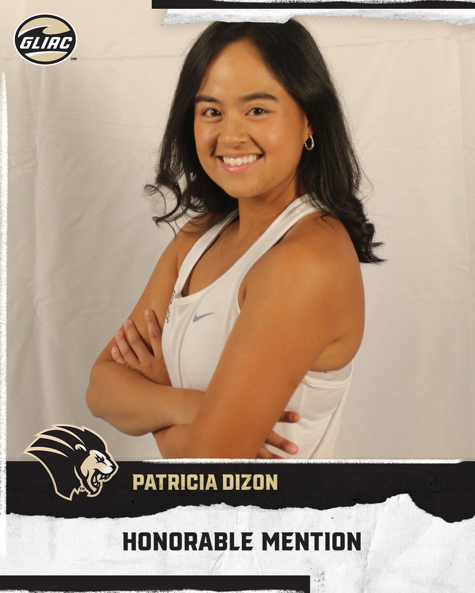 Women’s Tennis All GLIAC Honors 🎾
🥇- Sienna Lopez
🥈- Oona Kintscher
🥈- Reddy Yellu
🥉- Patricia Dizon
Congratulations Winners! #RoarPride