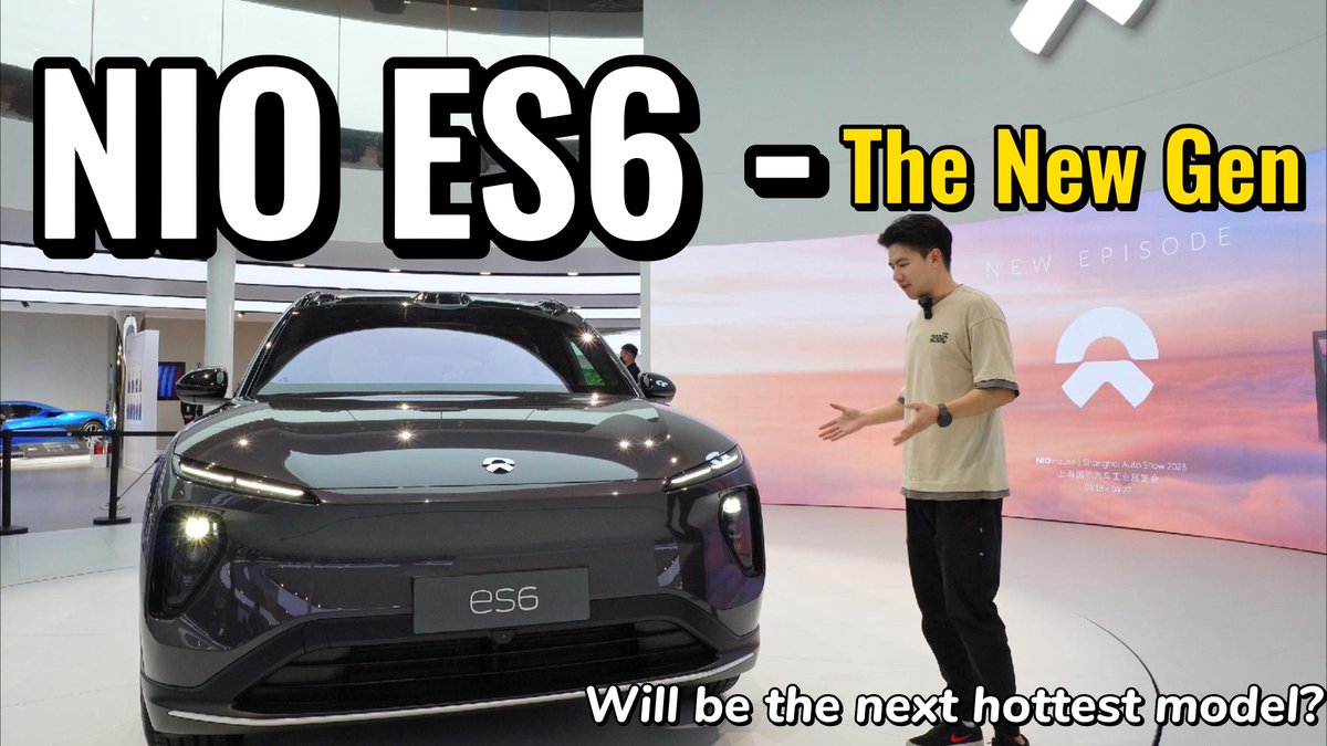 Joyevs_Studio's tweet photo. The New Generation NIO ES6 Will Be Another Hottest Model After NIO ET5 |... https://t.co/xVySbGNfqR via @YouTube https://t.co/W71slxUs2Q
