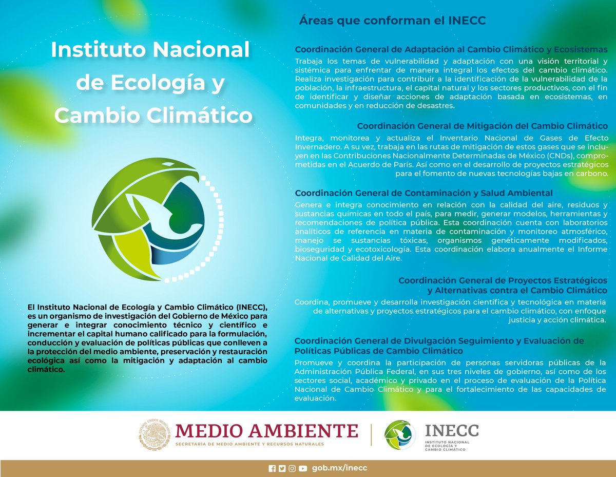 inecc_gob_mx on Twitter: "#ConoceElINECC| El Instituto Nacional de