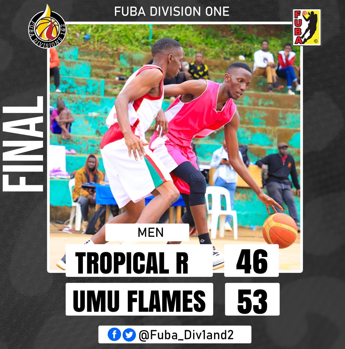Game 4 || Final 
UMU Flames with back to back wins

#FubaDiv1and2