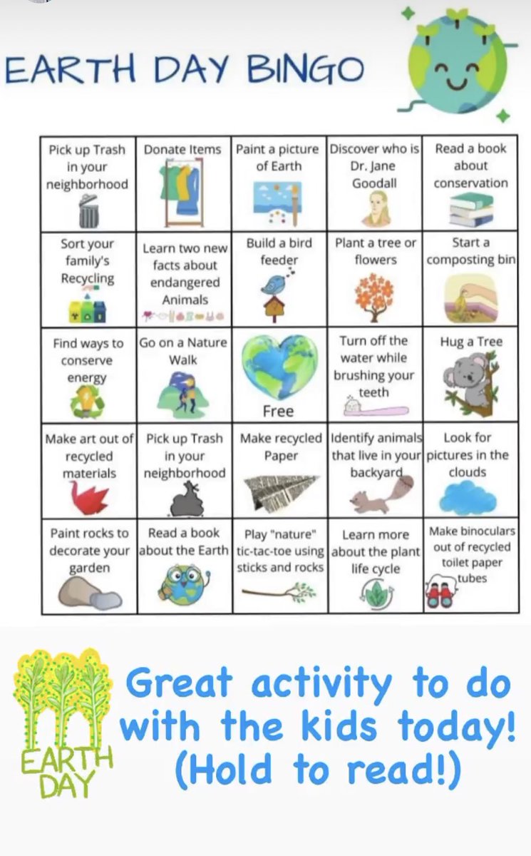 mca_paris03's tweet photo. What to do to honour #EarthDay ….. https://t.co/xoXyENFP3a