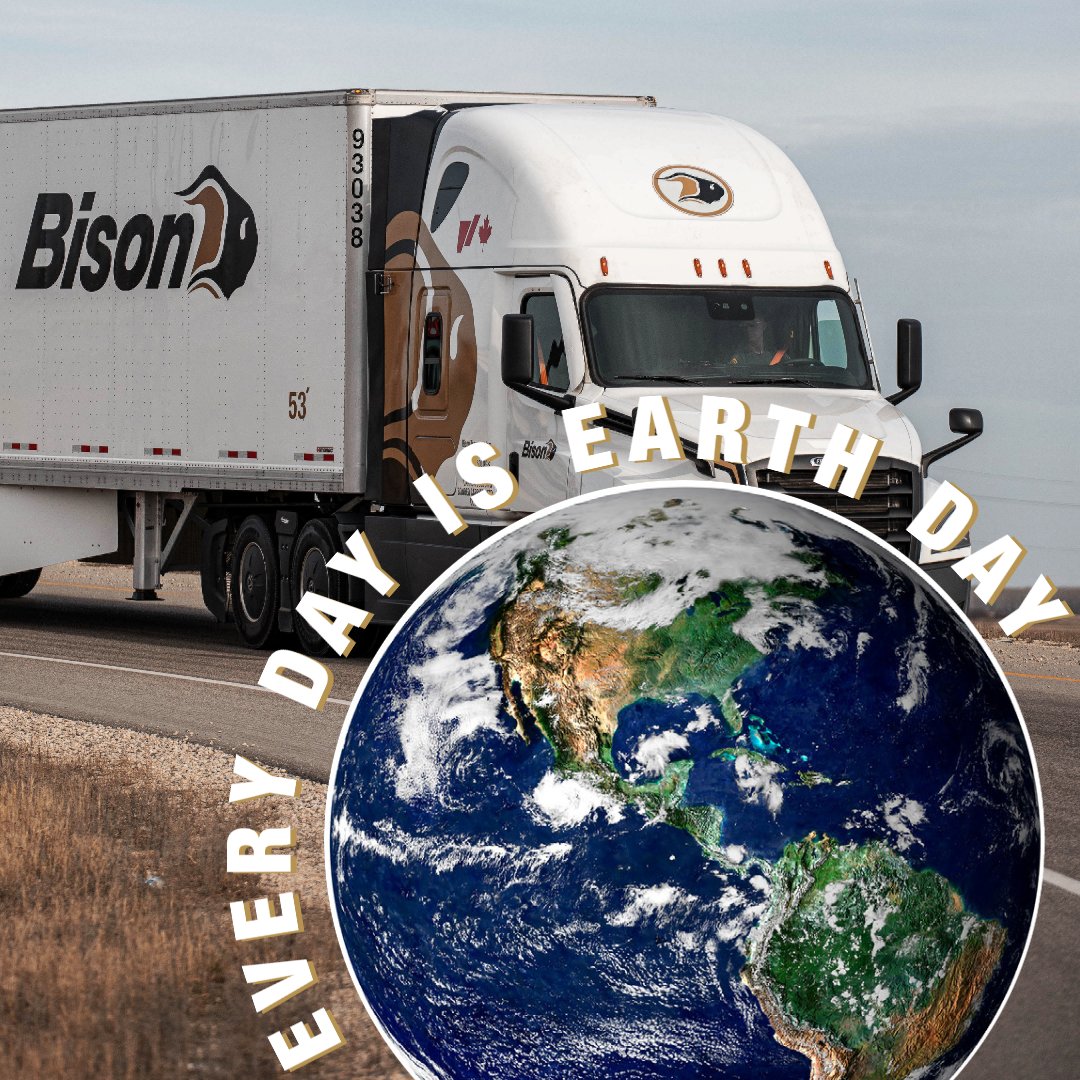We don't wait for #EarthDay to reflect on our impact on the environment. 

#Bison is meeting, and targeting ambitious GHG reduction goals. Let's continue to make our planet, and our industry more sustainable in the long-haul.
