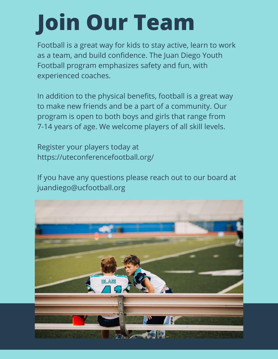 Juan Diego Youth Football (@jdyouthfootball) on Twitter photo 