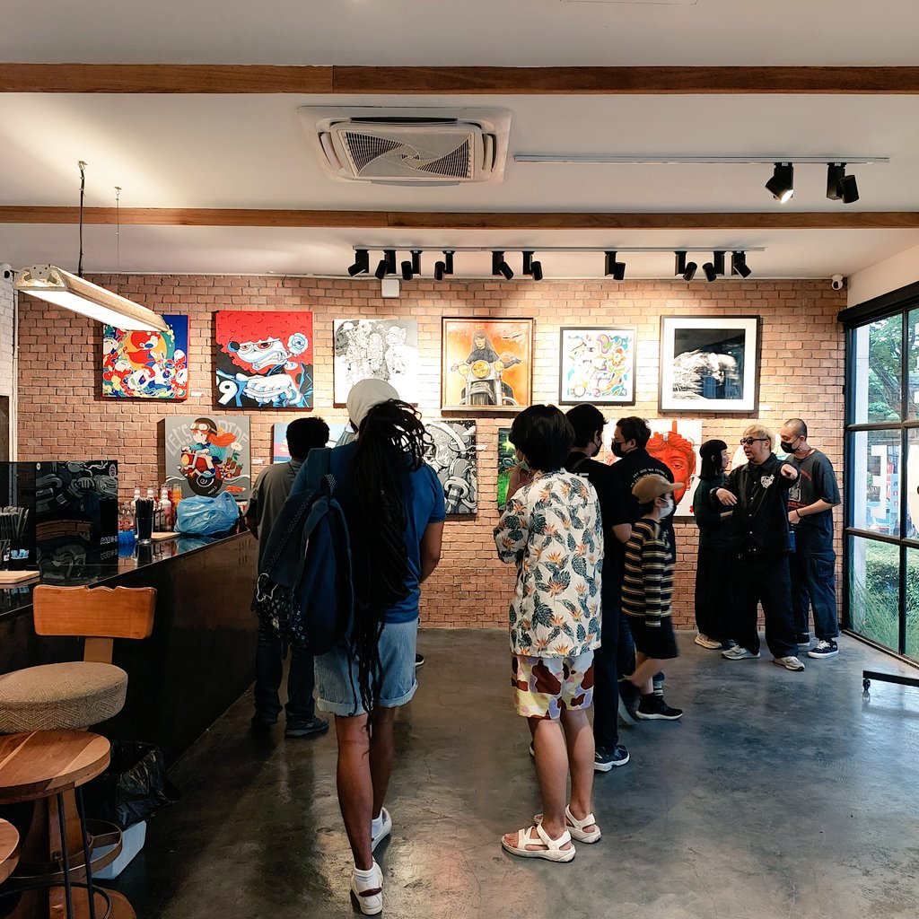 Dandelion_Nina's tweet photo. โคฟเป็นเซเลป ไปงานเปิดตัวบ้างไรบ้าง #ShadeCoffee #ShadeCommune https://t.co/vdGk8oo9it