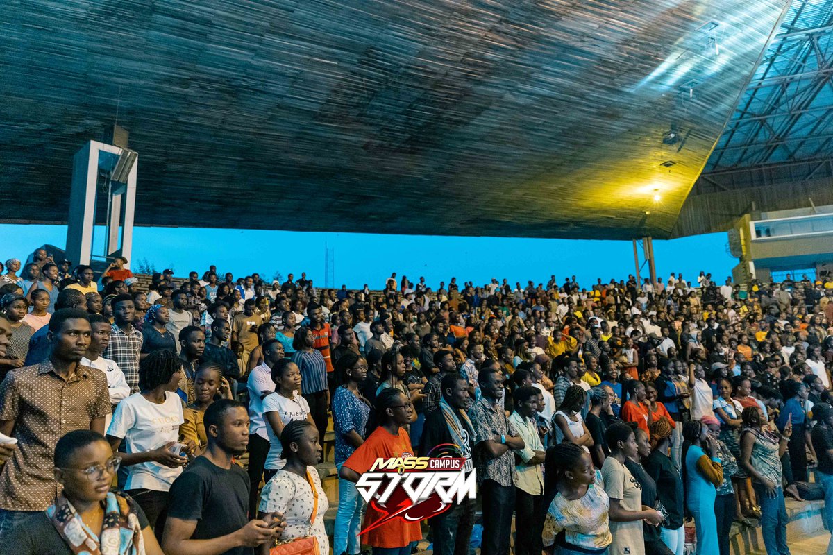 TOLUccI's tweet photo. #MASSCampusRevivalStorm at #ObafemiAwolowoUniversity last night was that one-in-a-lifetime kind of meeting.

Just when we thought we’d seen it all with #MASSX, we witnessed another dimension of such MOVE of the Holy Spirit!

#MASS #MASSMovement #Revival #Evangelical #Apostolic https://t.co/5HFasbIti2