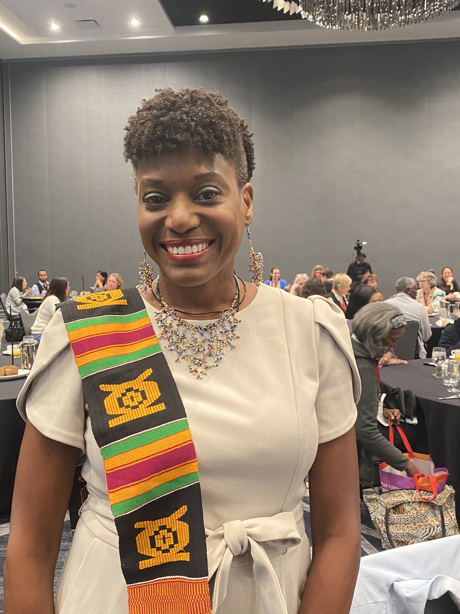 KarenJacobsOT's tweet photo. At the AOTA INSPIRE | 2023 Annual Conference &amp; Expo international breakfast. Looking forward to Douglene Jackson’s presentation,
Inspired to BE: Promoting Belonging and Equity for an Evolved Profession.  Congratulations, Rawan AlHeresh for your innovator award #aotainspire23 https://t.co/bq0tgD3Kq0