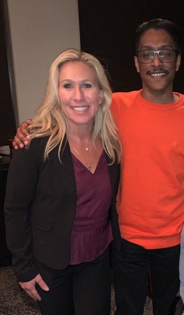 MeidasTouch's tweet photo. How about Marjorie’s friend Ali Alexander? He was just caught soliciting nude photos from and grooming teenage boys.

Marjorie sure hangs out with a lot of actual pedophiles. https://t.co/5yb4twscPJ