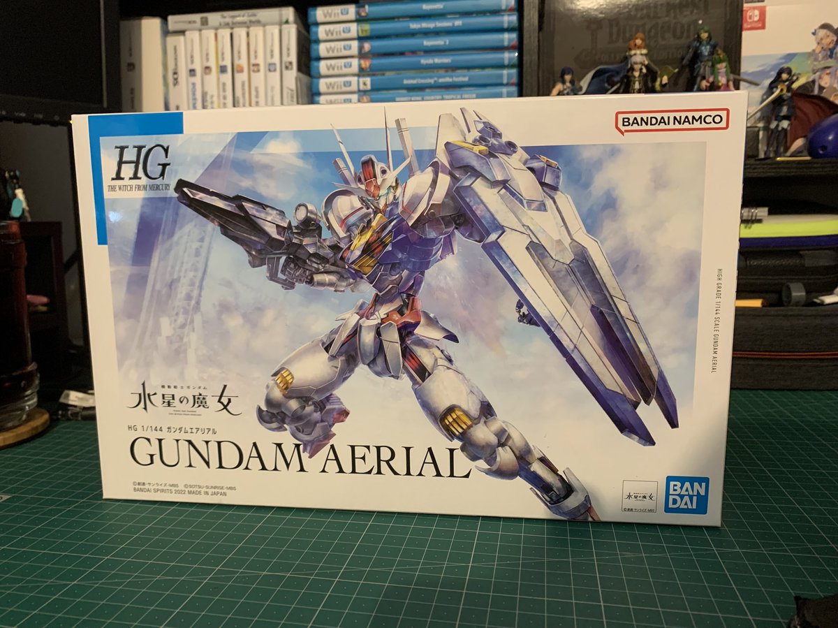 LeeroyLancer's tweet photo. Finally got my hands on a HG Aerial. Now time to build.
#gundam #gunpla #g_witch https://t.co/TLI8PNJlYj