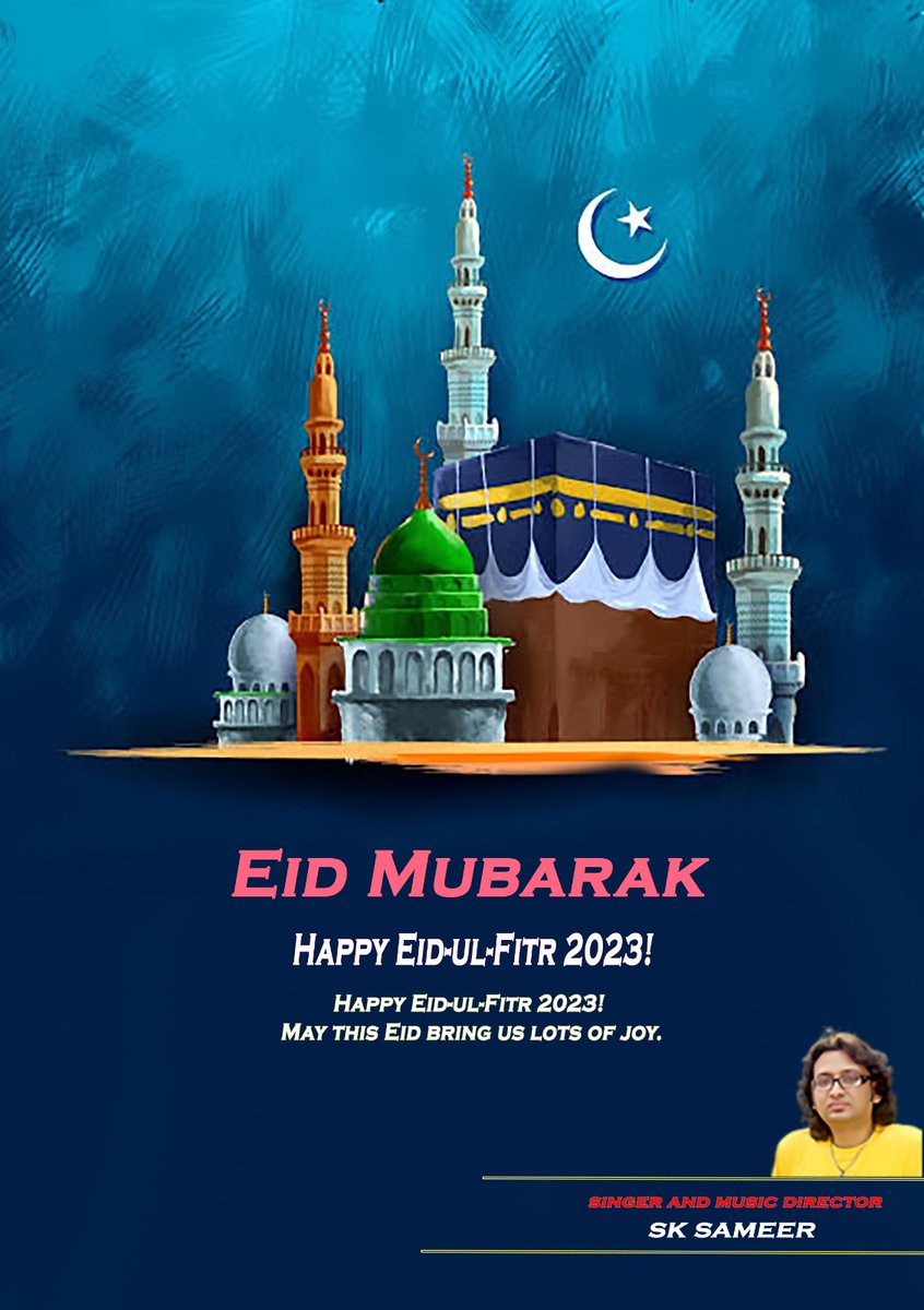 SkSameer03's tweet photo. Eid Mubarak https://t.co/3C7A8DIjDT