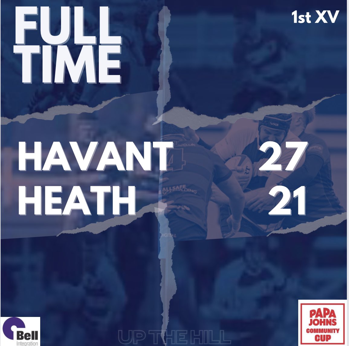 HAVANT ARE GOING TO TWICKENHAM 🟦