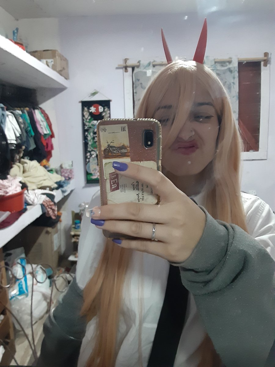 aaaaaaa estoy demasiado emocionada ya que he cumplido uno de mis sueños que es hacer cosplay🤩y aparte de un personaje que amo como power🥺les agradecería mucho su apoyo en insta y espero que les guste tanto como a mi ❤
instagram.com/alch_cosplay?i…