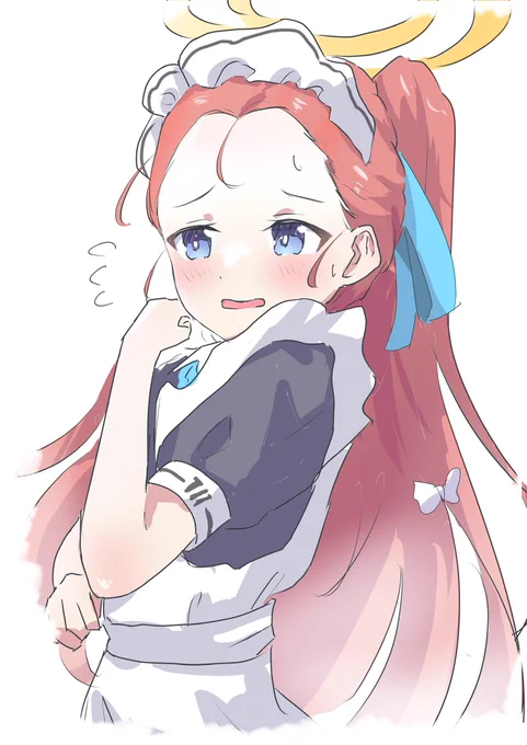 ユズ(メイド)#ブルアカ 