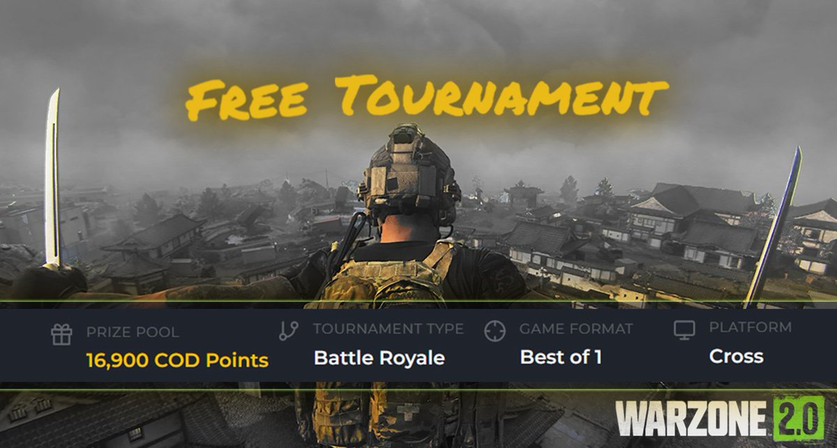 Join our upcoming warzone match!! 
Comment below for the link. 

#Warzone2