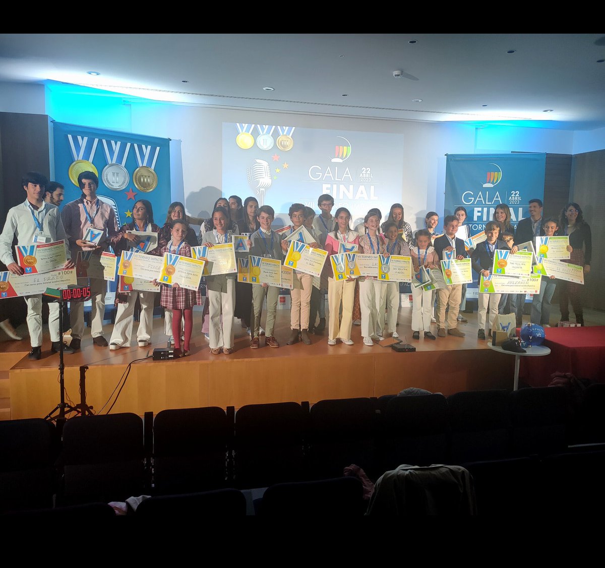 aaguilo's tweet photo. Esta mañana en la final del Torneo IMPACTA. Impresionante. Enhorabuena a todos !! @TorneoIMPACTA @Univ_Villanueva https://t.co/g5EJcRvqNG