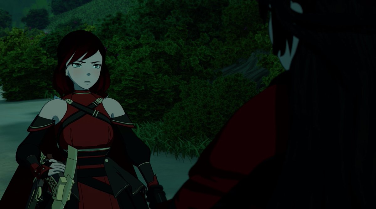 BumblebyB's tweet photo. "You're just going to leave them?"
"You're one to talk."
YOU TELL HER
#RWBY #RWBYV9Spoilers https://t.co/Bb1VxSG059
