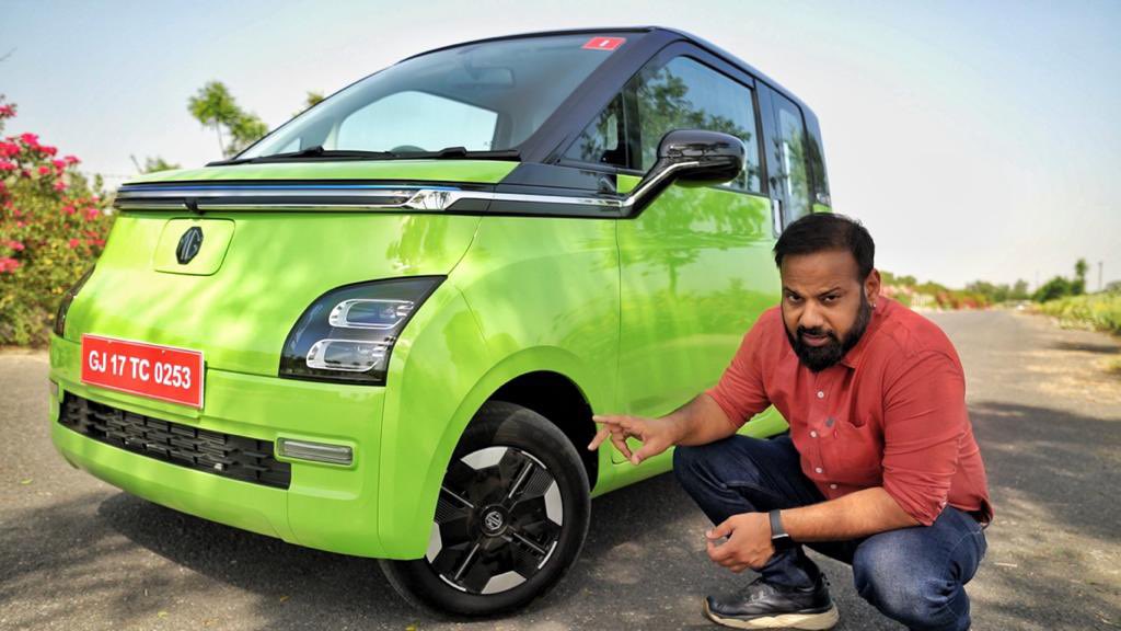 ManAndMotor's tweet photo. Today we drove the #MGCometEV and curated detailed content on this which will be soon up for you guys. Do let me know your opinions about the new #CometEV in the comments ! @MGMotorIn #ManAndMotor https://t.co/ch0ur9jO5B