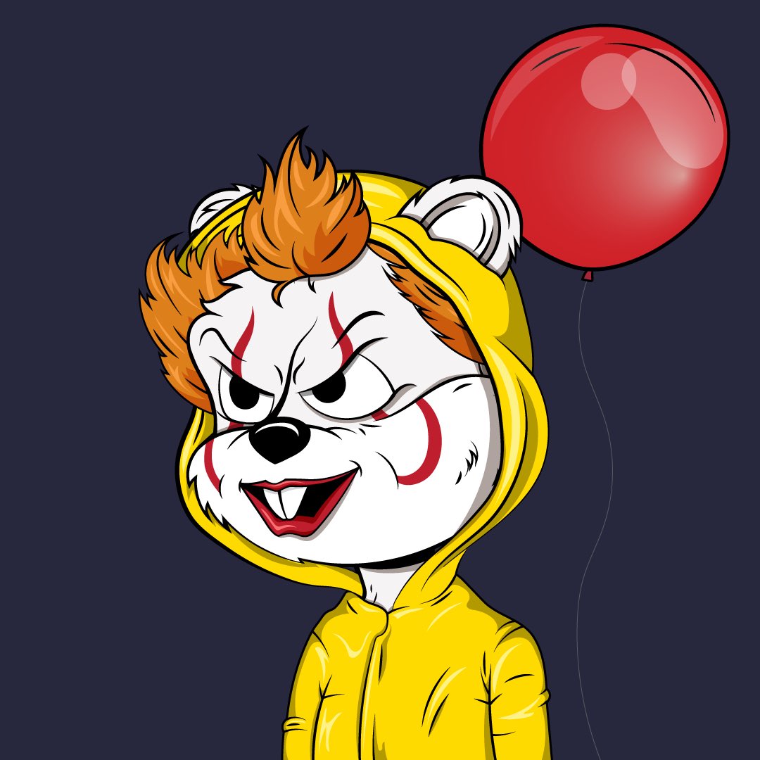 Goldiquokks's tweet photo. Good morning!  I’d like to introduce you to Pennywise Jr!  I love this little guy…he’s exactly what I envisioned when I parented him. I can’t thank @Bro_ba_Fett and the team @TribeQuokka enough! This is 🔥🔥. Thank you again!  
@Quokka_Mole @Quokka_doodle_d @dvassallo8 #tribeup https://t.co/guTrWqSiZG
