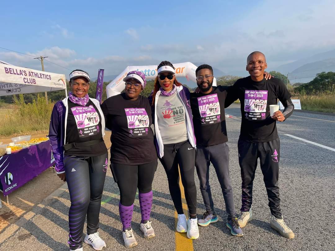 Please Support our #BellasGBV3in1 race on the 12 August 2023. #PurpleNation 
#RunningwithBellas 
#RunningWithTumiSole