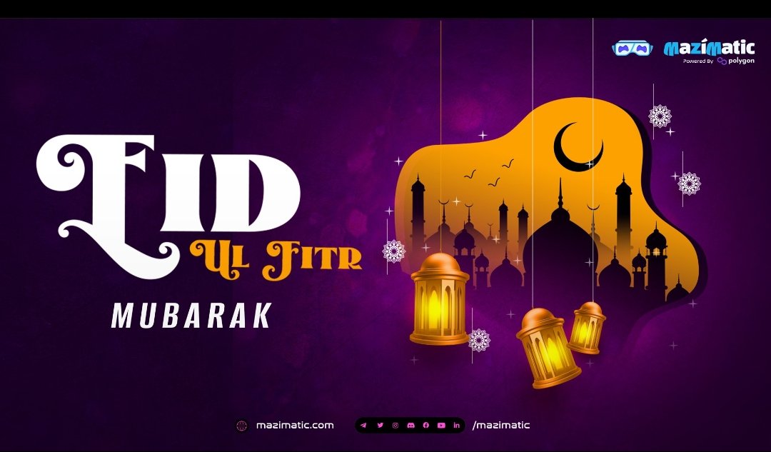 mazigamesupport's tweet photo. Eid Mubarak!! https://t.co/2g4l7Izunw