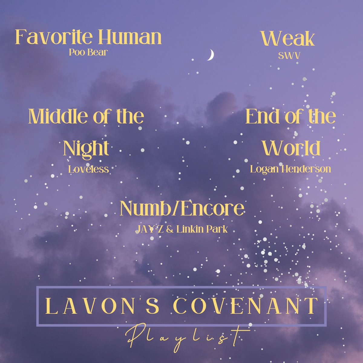 sayraeraerae's tweet photo. Trying to share more about my ms so here is my #WIPlaylist for Lavon's Covenant https://t.co/766XQynaMd