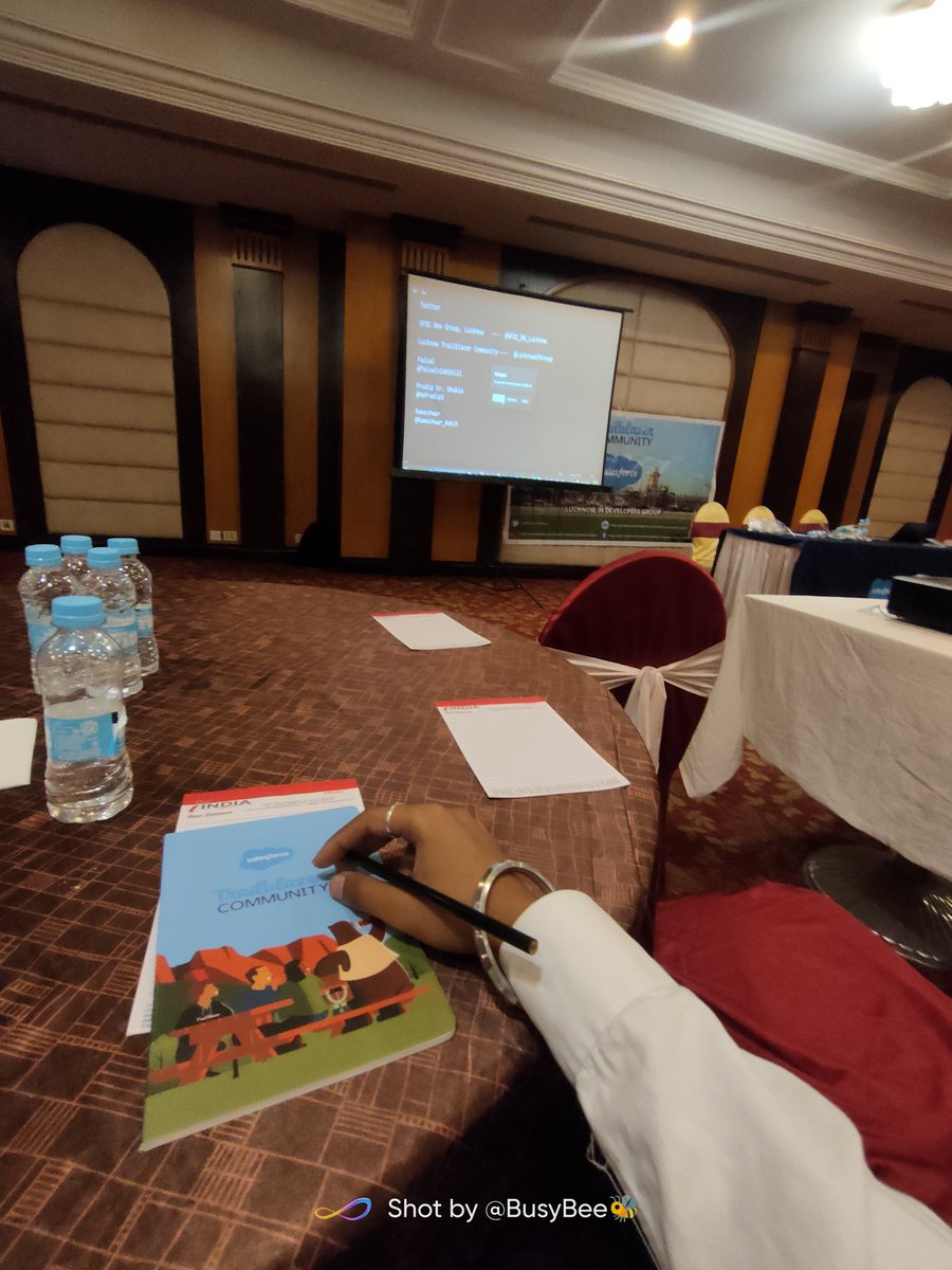 vstheCRMbee's tweet photo. Had an amazing time connecting with other Salesforce developers at the meet up! Can't wait to apply what I learned in this session. #salesforce #trailheadcommunity
Special thanks to today's speakers  
@faisalsiddiki21
@MePradipS
@Rameshwar_Ankit 
@LucknowSfGroup https://t.co/kX4P9Cpk4l