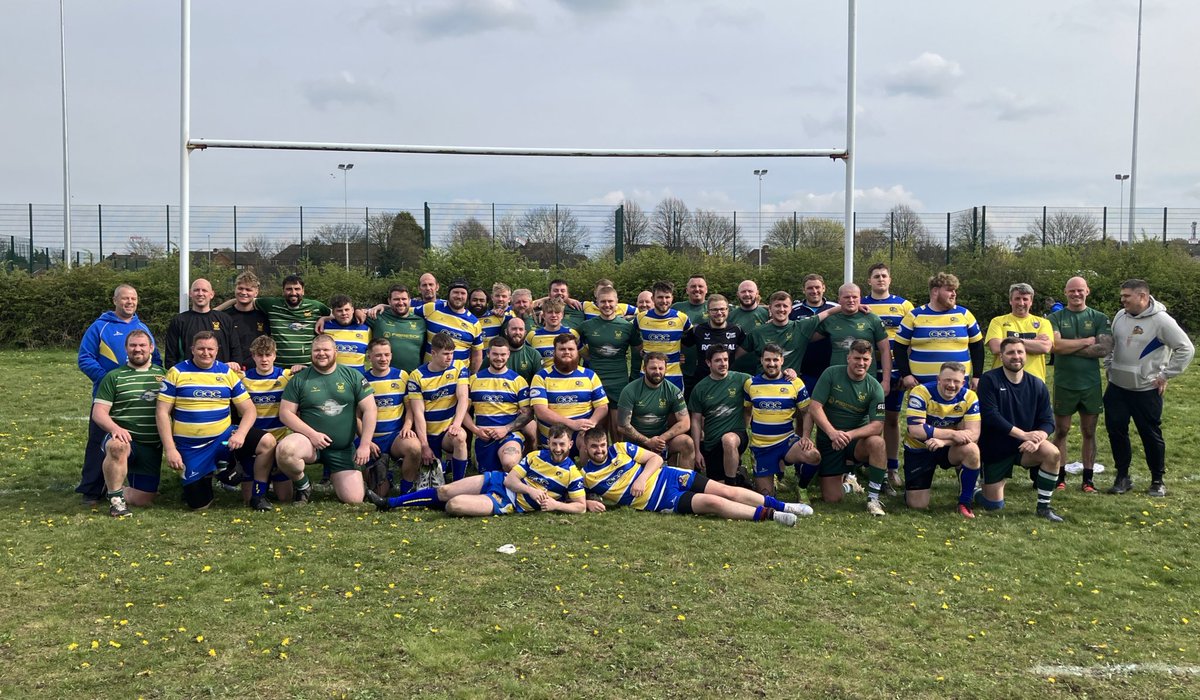 Great for #rugbyleague to get off the ground at a new club. Best of luck to both @rugeleyrufc and @telfordraiders this season. Great day of rugby in the Midlands @RFLCommunity @MidsRugbyLeague