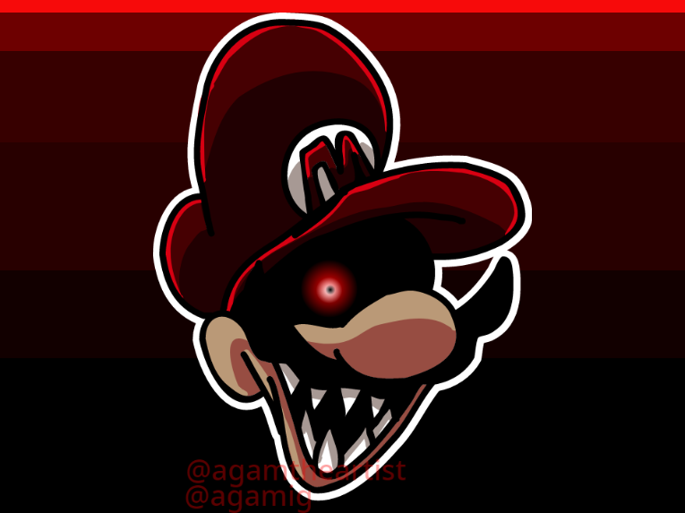 AgamtheArtist's tweet photo. Special Mario.exe Art I made.
art by me. https://t.co/Wfxwg6fJet