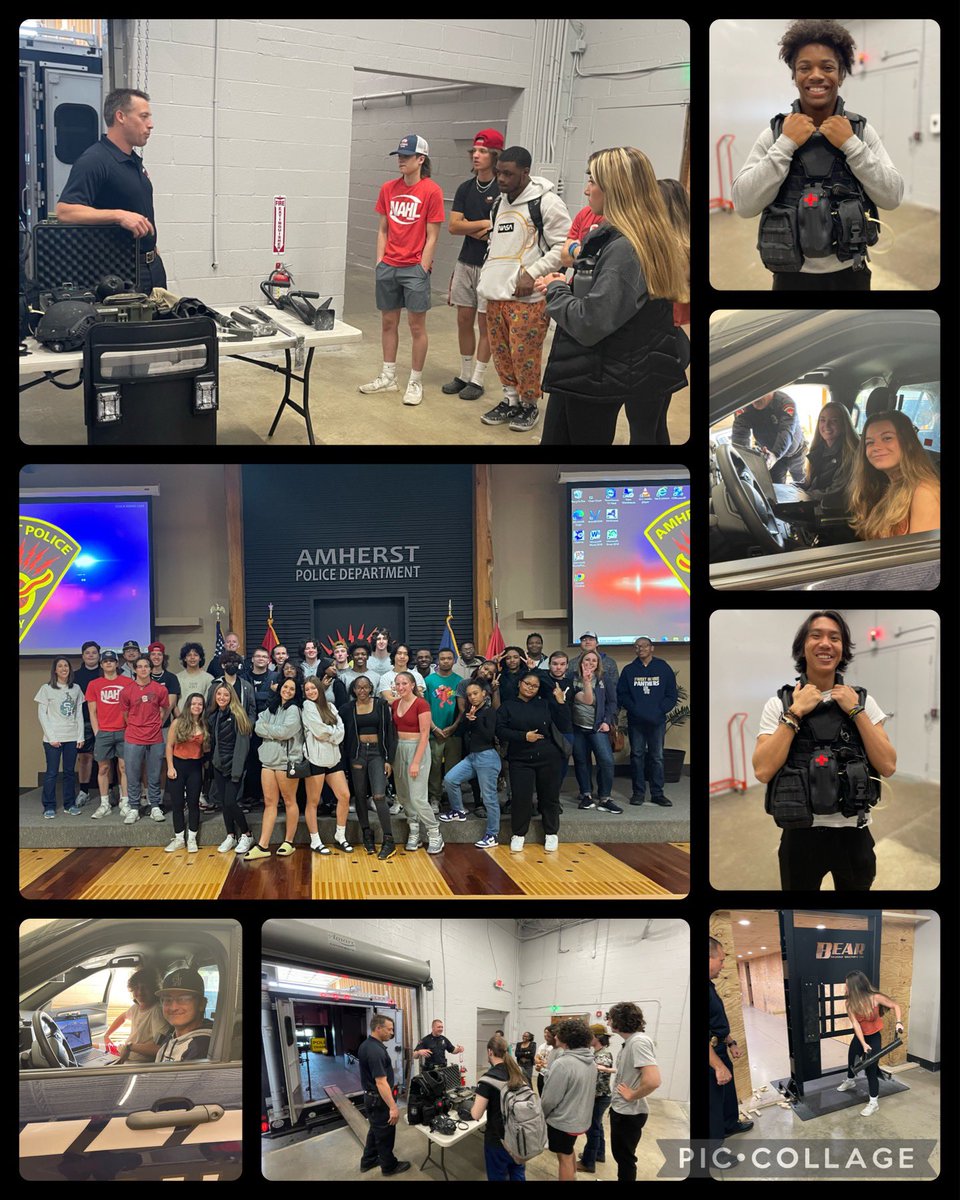 A huge thank you to <a href="/amherstpoliceny/">Amherst Police NY 🚔</a>

Sweet Home’s Criminal Justice classes had an amazing time visiting the Training Facility! <a href="/PrincipalSHHS/">SHHS</a>