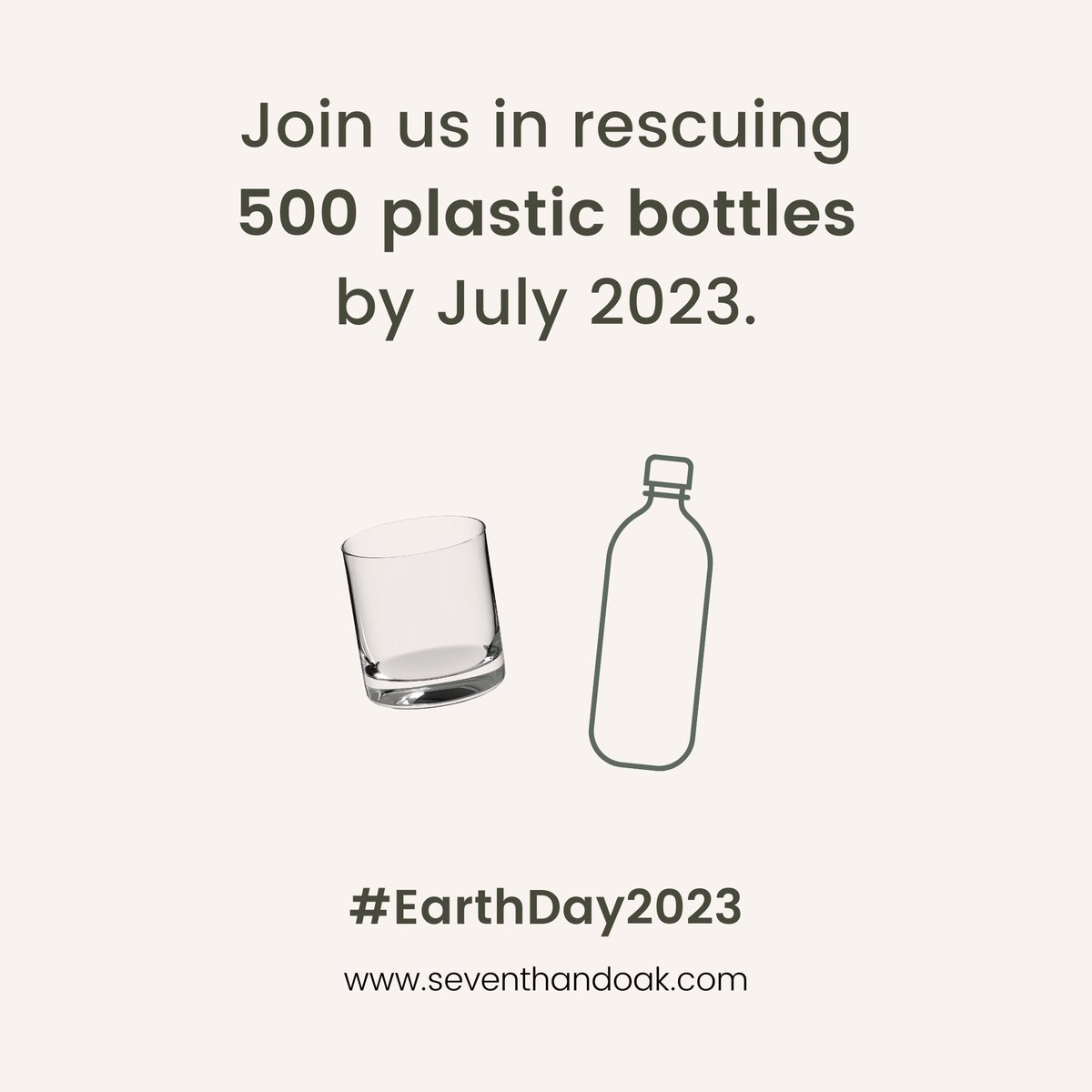 If you live in Canada and you’ve got any finished Seventh &amp; Oak candle jars lying around, send 'em back to us. We'll give you a discount on your next order AND rescue the same amount of plastic bottles on your behalf. It's a win-win! #EarthDay