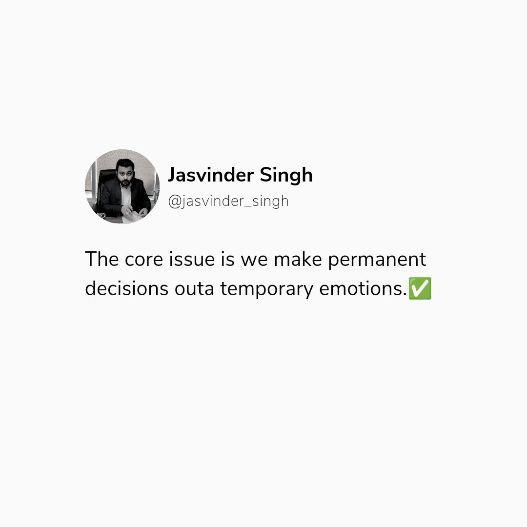 DoctorJasvinder's tweet photo. #decisionmaking #decision #decisions #business #motivation #success #decisionsdecisions #mindset #leadership #life #goals #quotes #inspiration #choices #problemsolving #love #growth #decisionmaker #choice #entrepreneur #psychology #learning #wfg #doctorjasvinder https://t.co/tuR661qftj