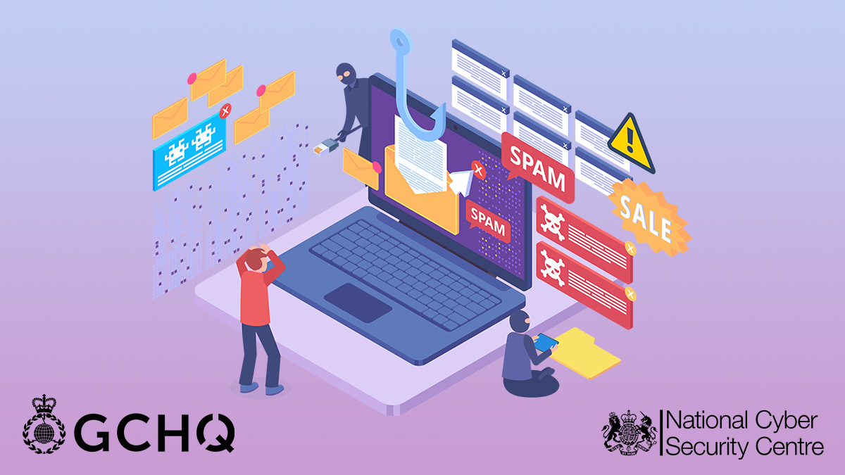 GCHQ's tweet image. Hook, line and sinker! 🎣

Do you know how to identify a scam email, text message or website?

Find out how to spot a phishing attempt and how to report it with the @NCSC
➡️ ncsc.gov.uk/collection/phi…