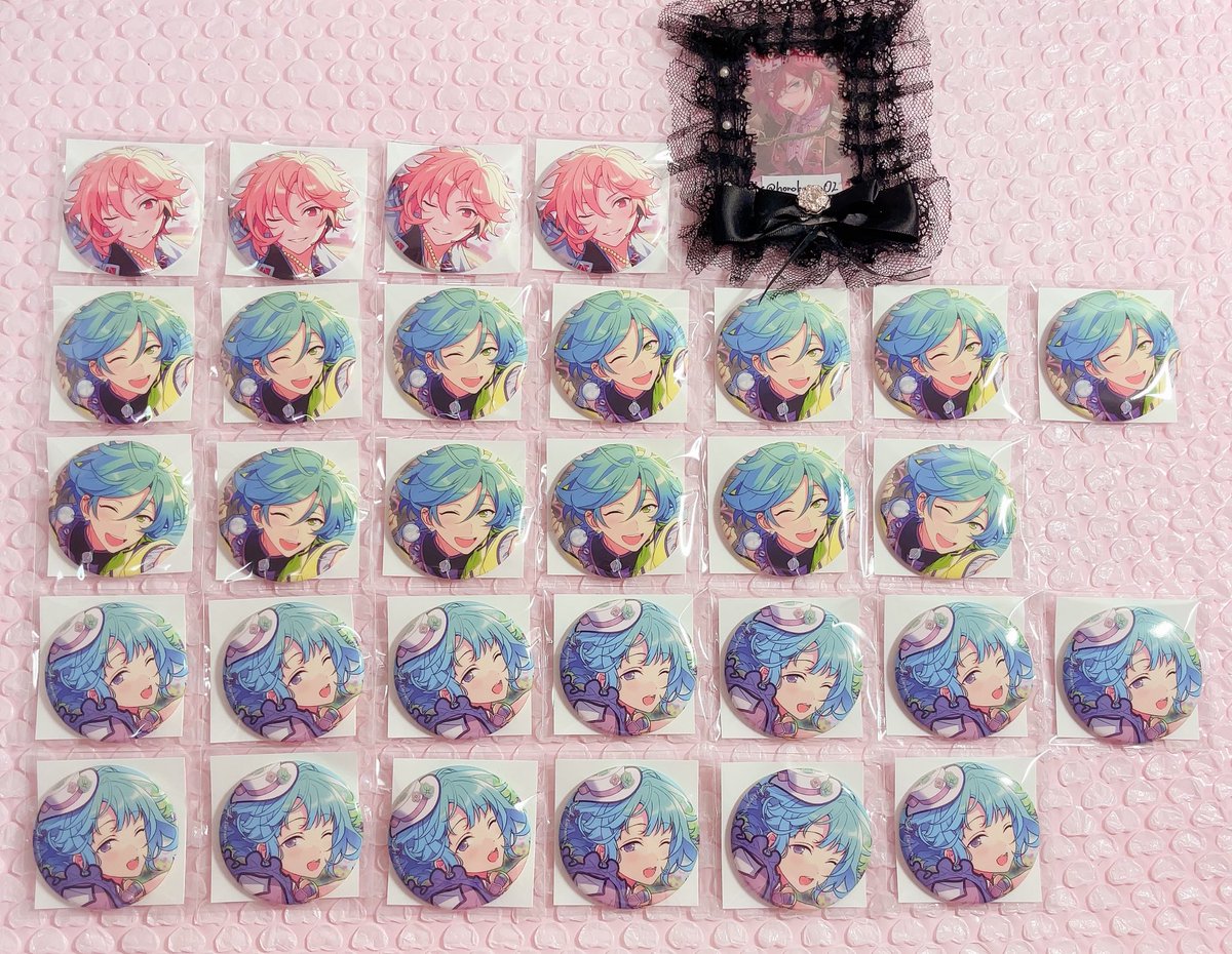 Ibrchan_'s tweet photo. 𓊆 交換 譲渡 𓊇
あんスタ フィーチャー 2 2022 summer 缶バッジ

譲⇒Idol￤なずな4 奏汰13(3) 創13(2) 燐音8 友也13 宗13 藍良13 零10
       Casual￤司3 なずな3 マヨイ2 HiMERU3 零2 藍良3 宗3 友也3 紅郎3

求め⇒茨(i＞c)￤画像4枚目￤定価(＋送料)

⇒ https://t.co/DZgPgColNu