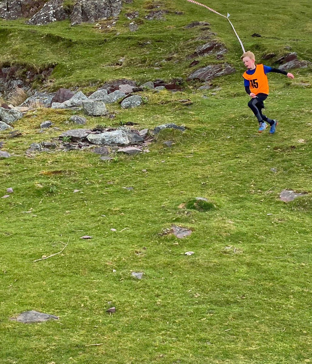 thedavegraham's tweet photo. Race 2 in the North Wales Fell running series. 2nd place for Z. Tough course up Moel Wnion Bethesda representing @ysgolbryncoch @Year4BC https://t.co/r8m2AKmLnQ
