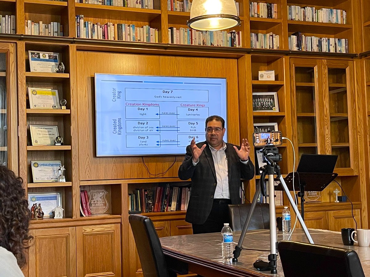 BishopAngaelos's tweet photo. Very good to see our @CopticDiocese @UK_COAT #apologetics team at #WernethGrange with @StMarkUniversal discussing Creation and Evolution.

“Take heed to yourself and to the doctrine. Continue in them, for in doing this you will save both yourself and those who hear you” 1Ti4:16 https://t.co/KlLvoJtLoO