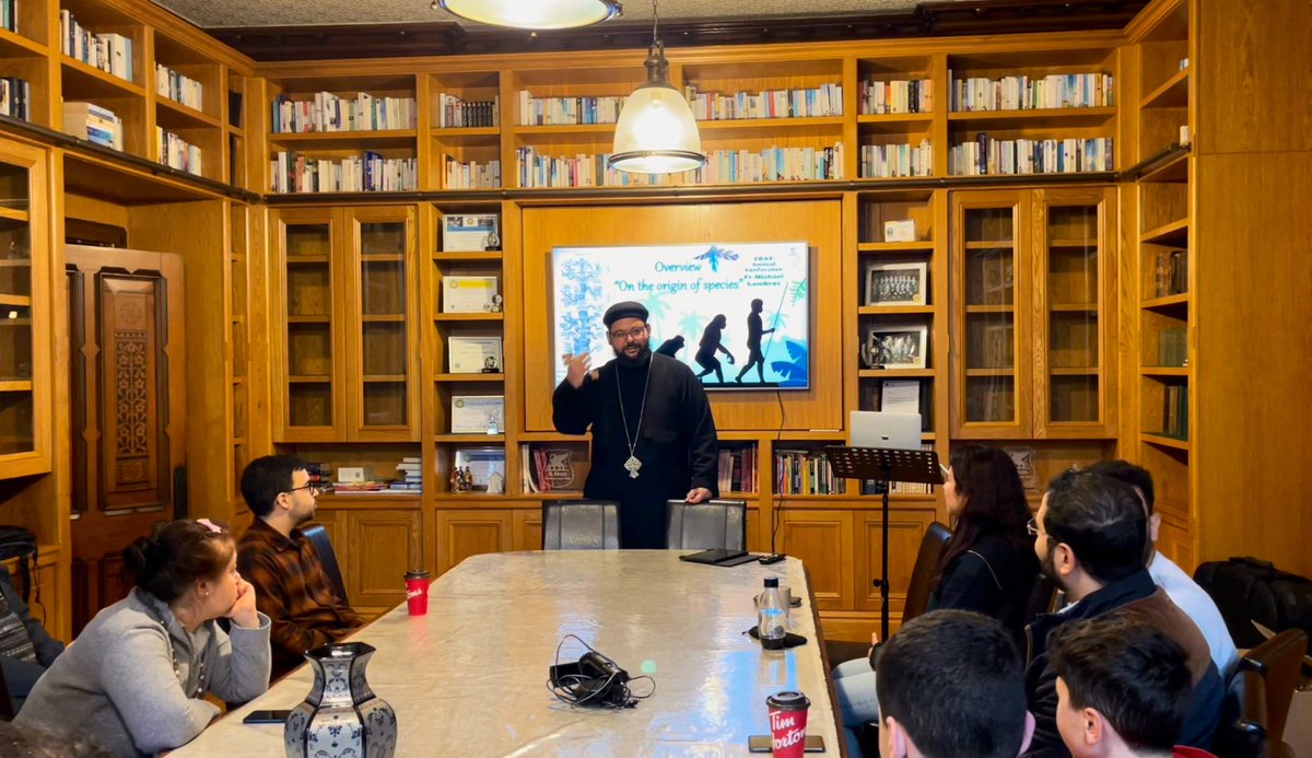 BishopAngaelos's tweet photo. Very good to see our @CopticDiocese @UK_COAT #apologetics team at #WernethGrange with @StMarkUniversal discussing Creation and Evolution.

“Take heed to yourself and to the doctrine. Continue in them, for in doing this you will save both yourself and those who hear you” 1Ti4:16 https://t.co/KlLvoJtLoO