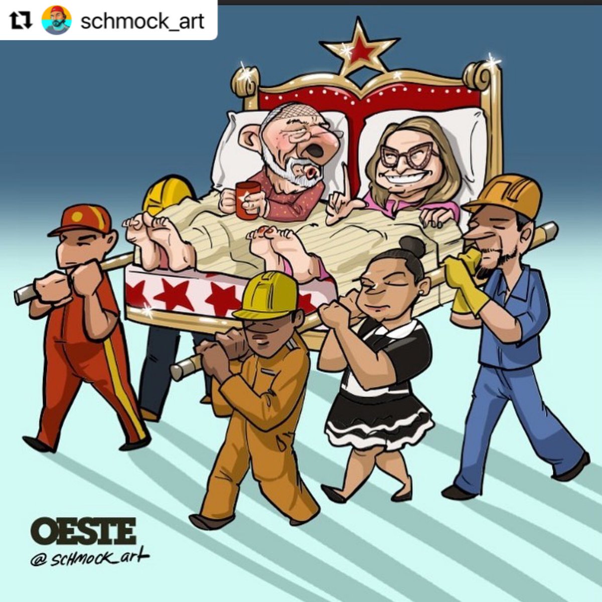 DbWlademir's tweet photo. #FazoLjumentada
#Repost @schmock_art
Eleitor do Lula e isentão bancando móveis da Manja (de como gastar nosso dinheiro).
-.. Aaahhh..eles defendem os pobres.
Manja se lambuza...
#janja #moveis #opulencia #faraonico #lambuza #descaso #escarnio #faltaderespeito#foralula https://t.co/jSX9424flL