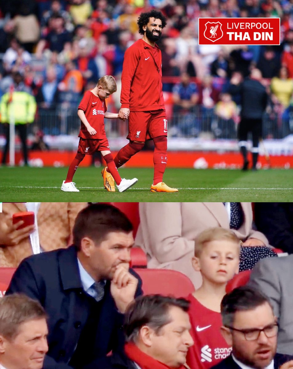 LiverpoolThaDin's tweet photo. Gerrard and Lio Gerrard ❤️ https://t.co/vtdTOv8QS5